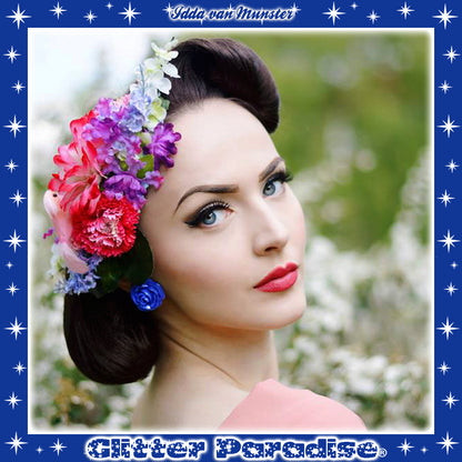 Earrings: Vintage Rose