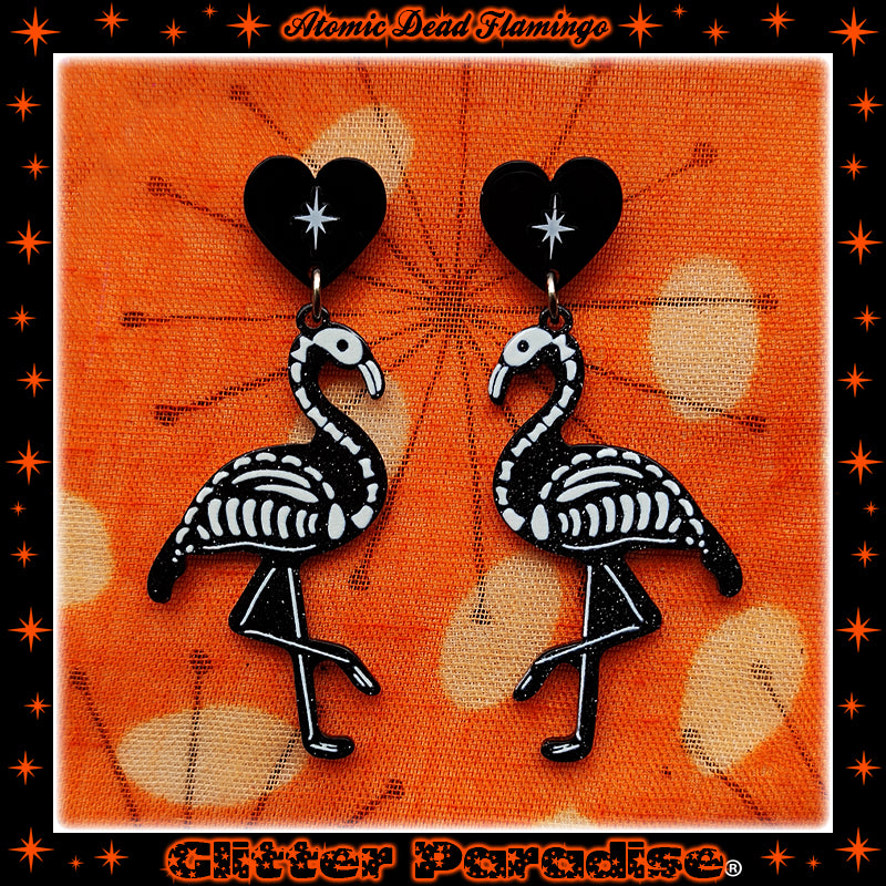 Boucles d'oreilles : Dead Flamingo