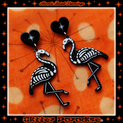 Boucles d'oreilles : Dead Flamingo