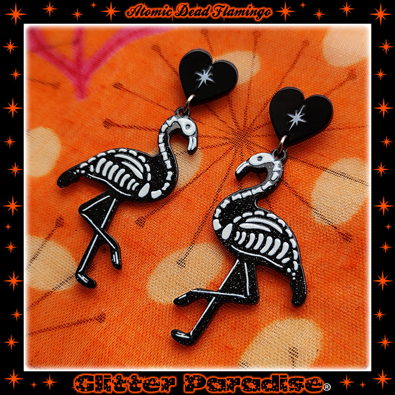 Boucles d'oreilles : Dead Flamingo