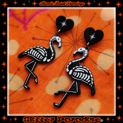 Boucles d'oreilles : Dead Flamingo
