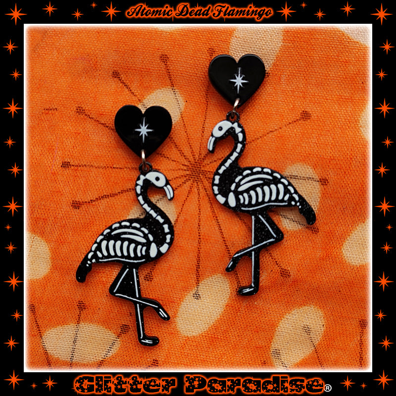 Boucles d'oreilles : Dead Flamingo