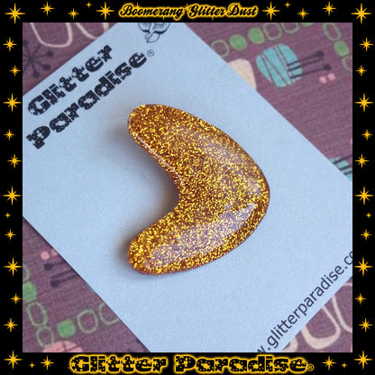 Pendientes: Confetti Lucite Boomerang Dust
