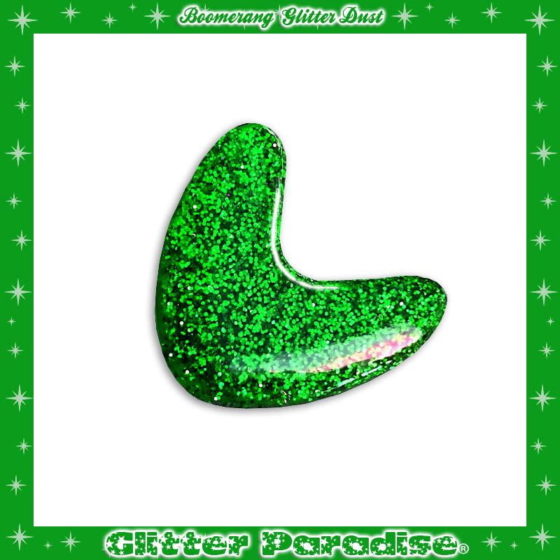 Pendientes: Confetti Lucite Boomerang Dust
