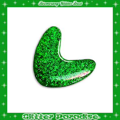 Pendientes: Confetti Lucite Boomerang Dust