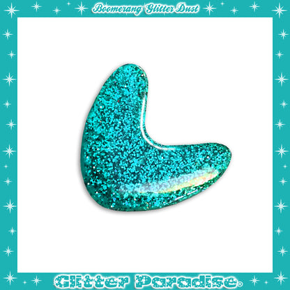 Pendientes: Confetti Lucite Boomerang Dust