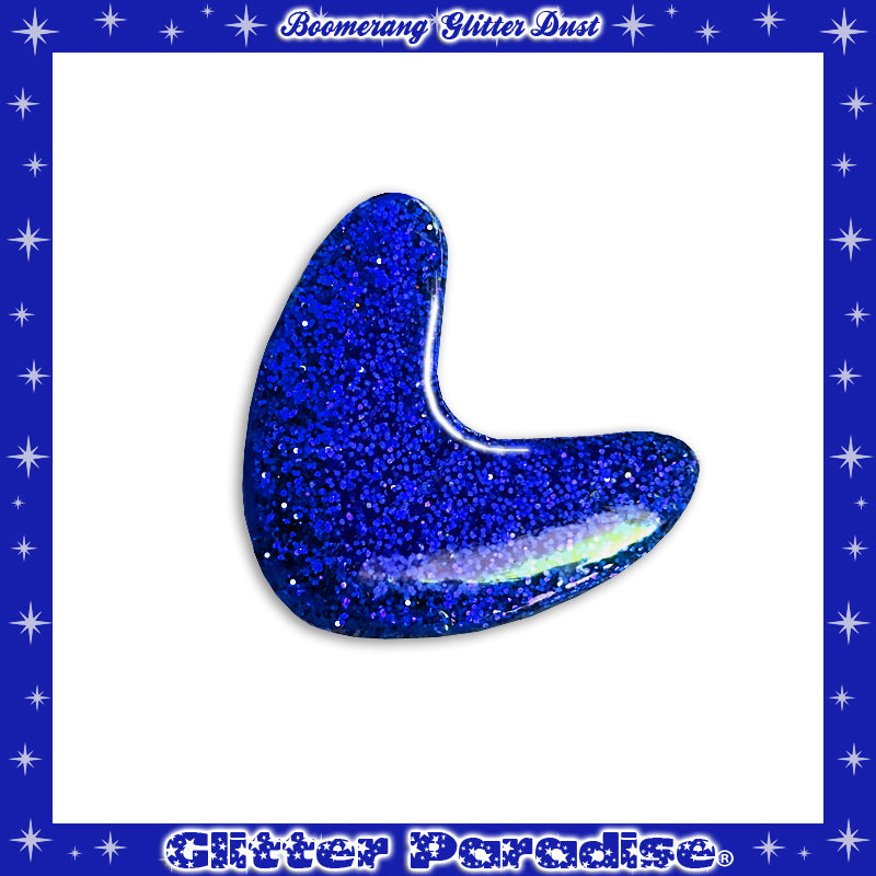 Pendientes: Confetti Lucite Boomerang Dust