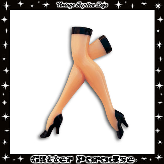 Brooch: 40s Pinup Legs