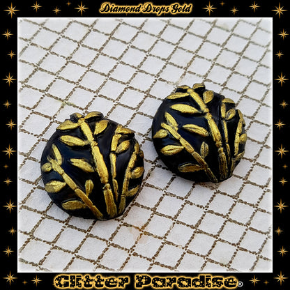 Earrings: Vintage Bamboo Replica