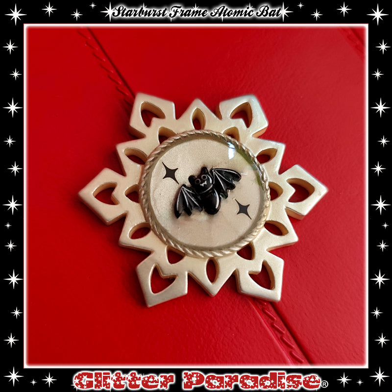 Brooch: Starburst & Atomic Bat