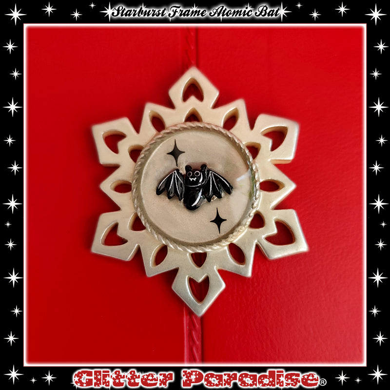 Brooch: Starburst & Atomic Bat