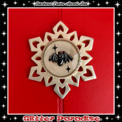 Brooch: Starburst & Atomic Bat