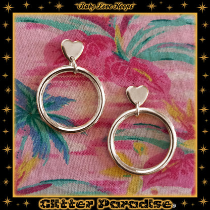 Pendientes: Marilyn Sweetheart Hoops