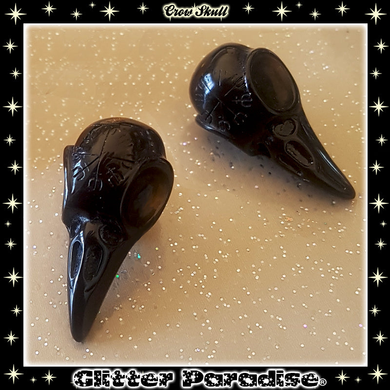 Pendientes: Crow Skull