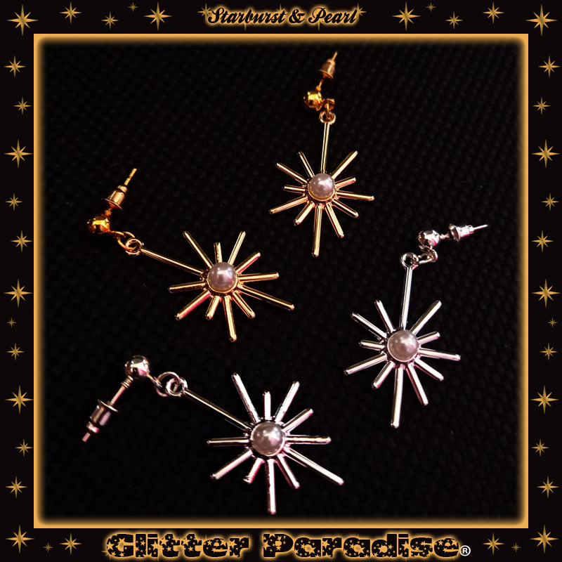 Pendientes: Star Burst and Pearl