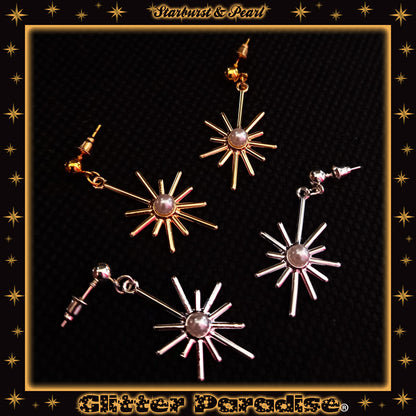 Pendientes: Star Burst and Pearl
