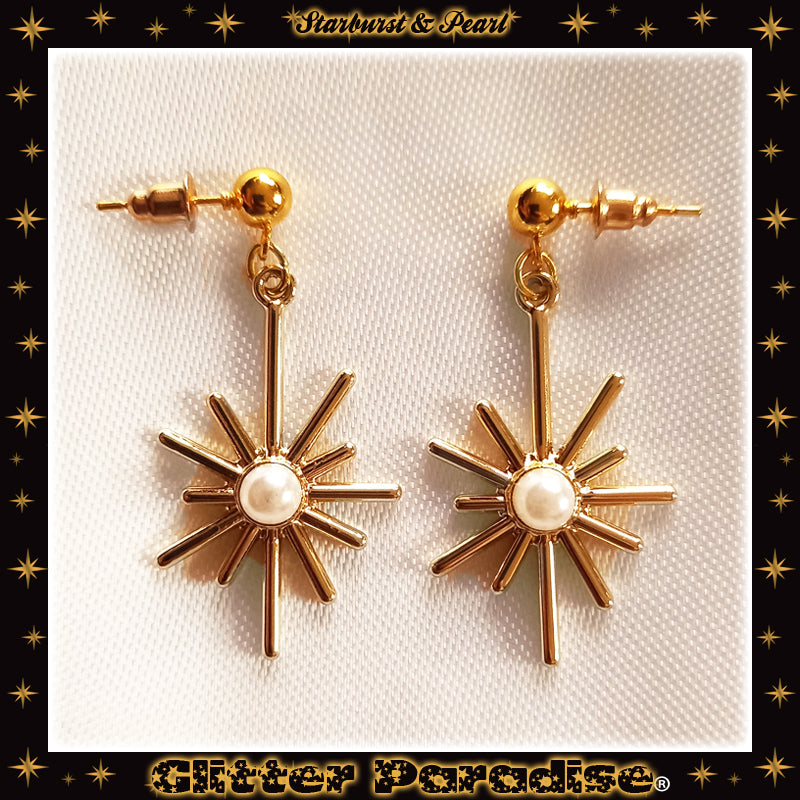 Pendientes: Star Burst and Pearl