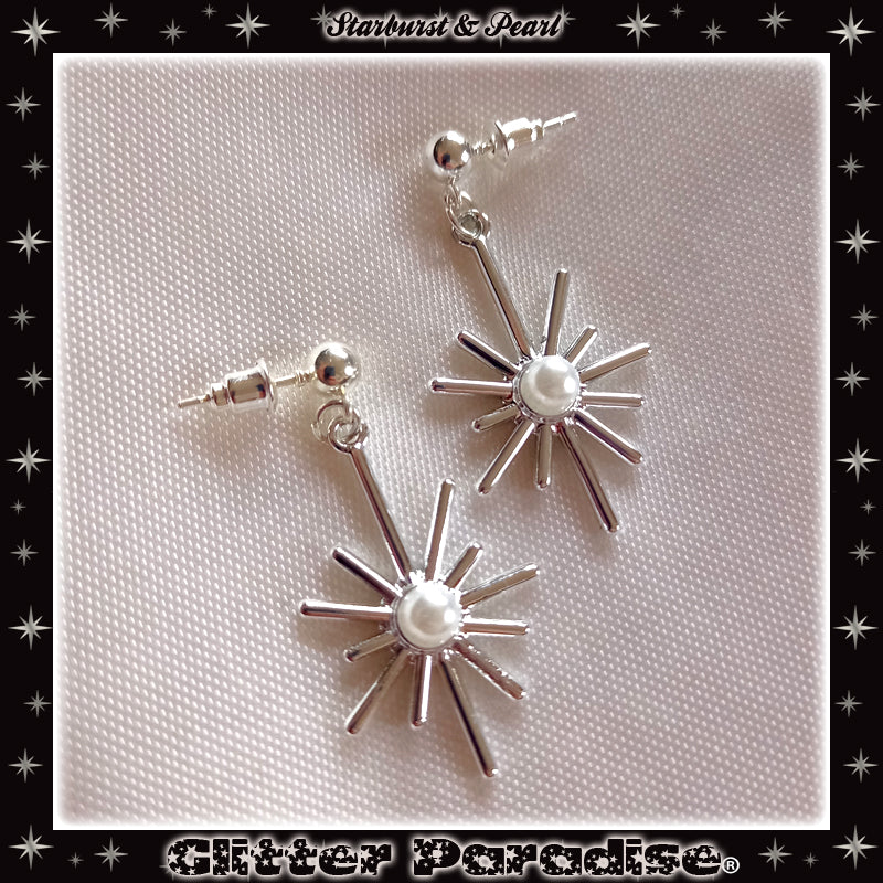 Pendientes: Star Burst and Pearl
