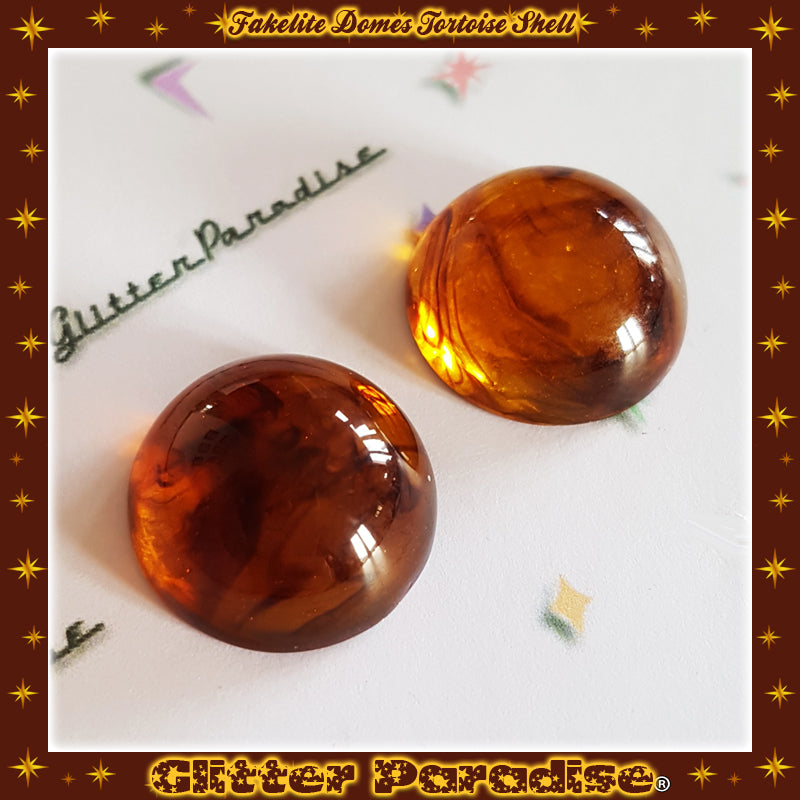 Pendientes: Fakelite Tortoise Domes