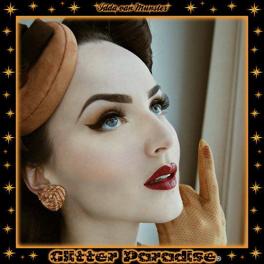 Earrings: Confetti Lucite Whool Dust