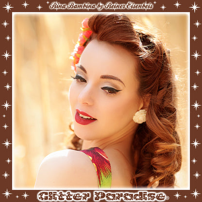 Earrings: Vintage Rose