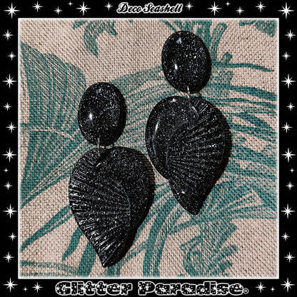 Boucles d'oreilles: Deco Seashell Lucite