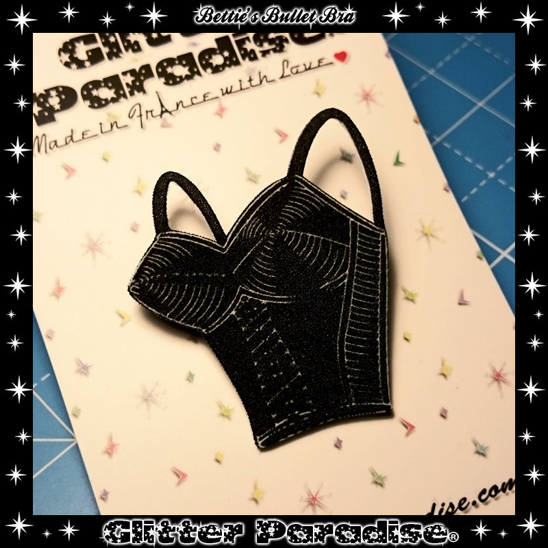 Brooch: Bettie's Bullet Bra