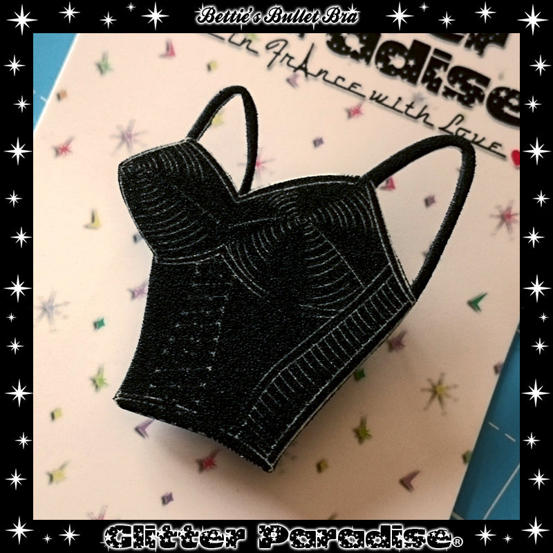Brooch: Bettie's Bullet Bra