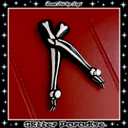 Brooch: Dead Pinup Legs