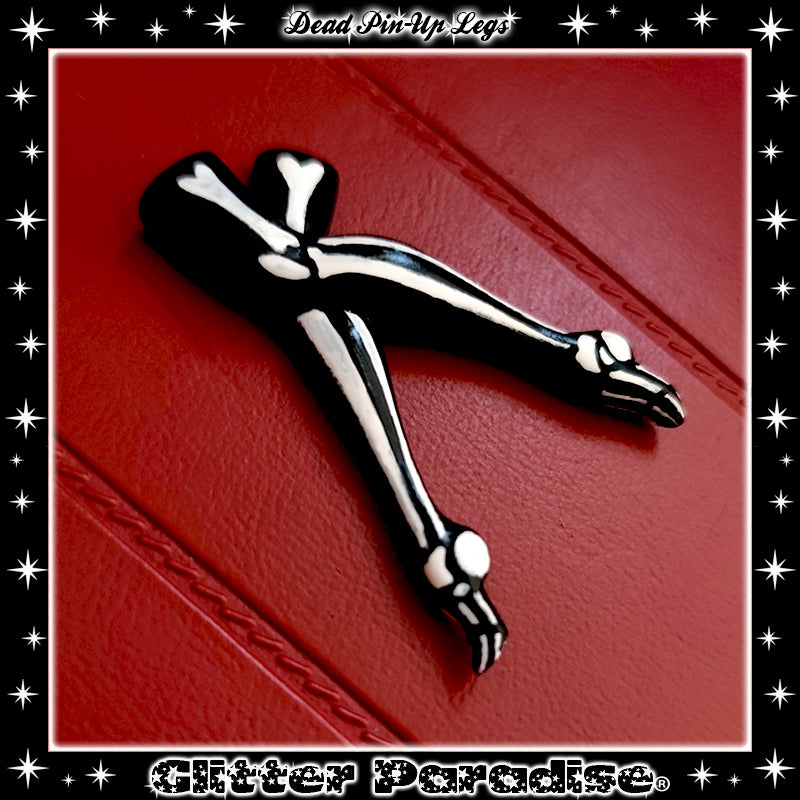 Brooch: Dead Pinup Legs