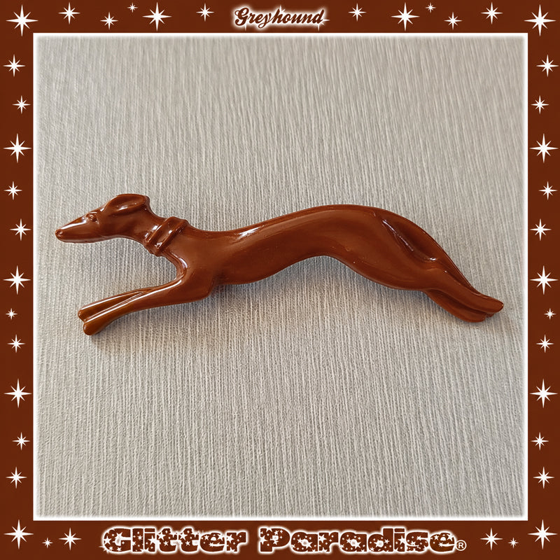 Broche: Greyhound