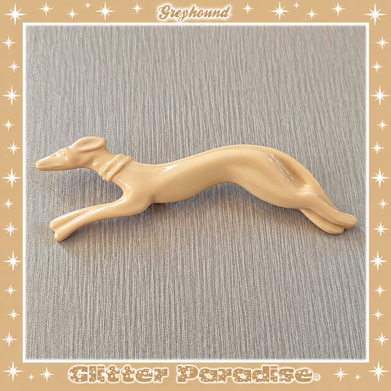Broche: Greyhound