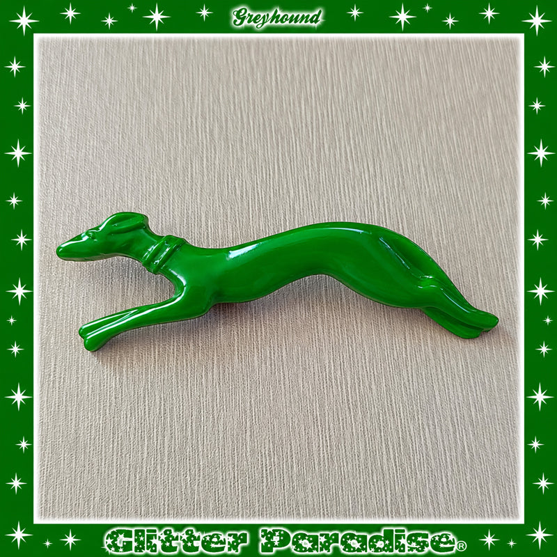 Broche: Greyhound