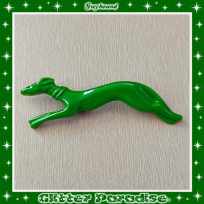 Broche: Greyhound
