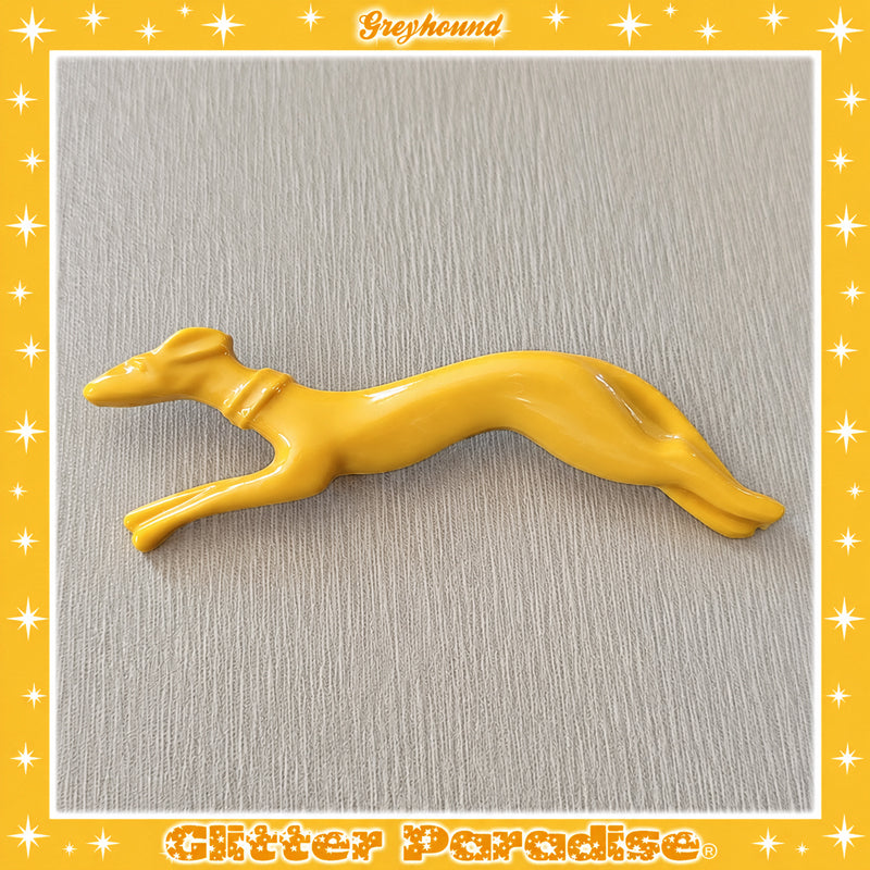 Broche: Greyhound