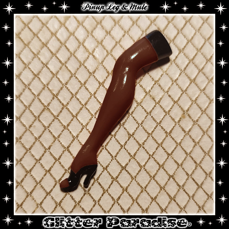 Broche: Pinup Leg