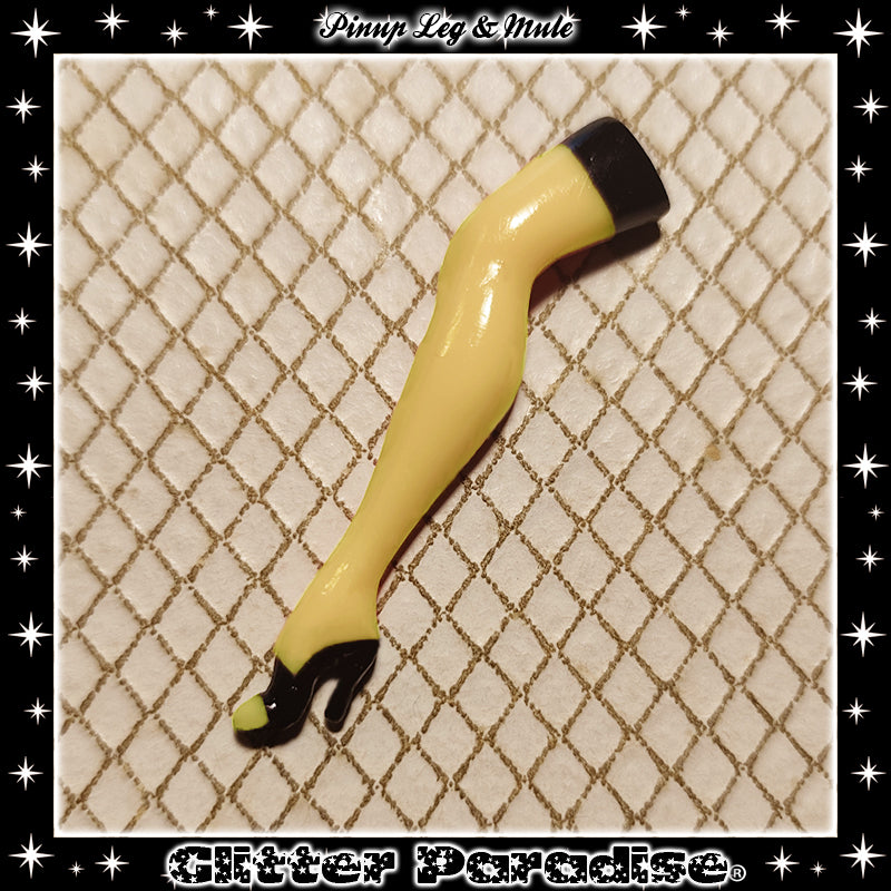 Broche: Pinup Leg