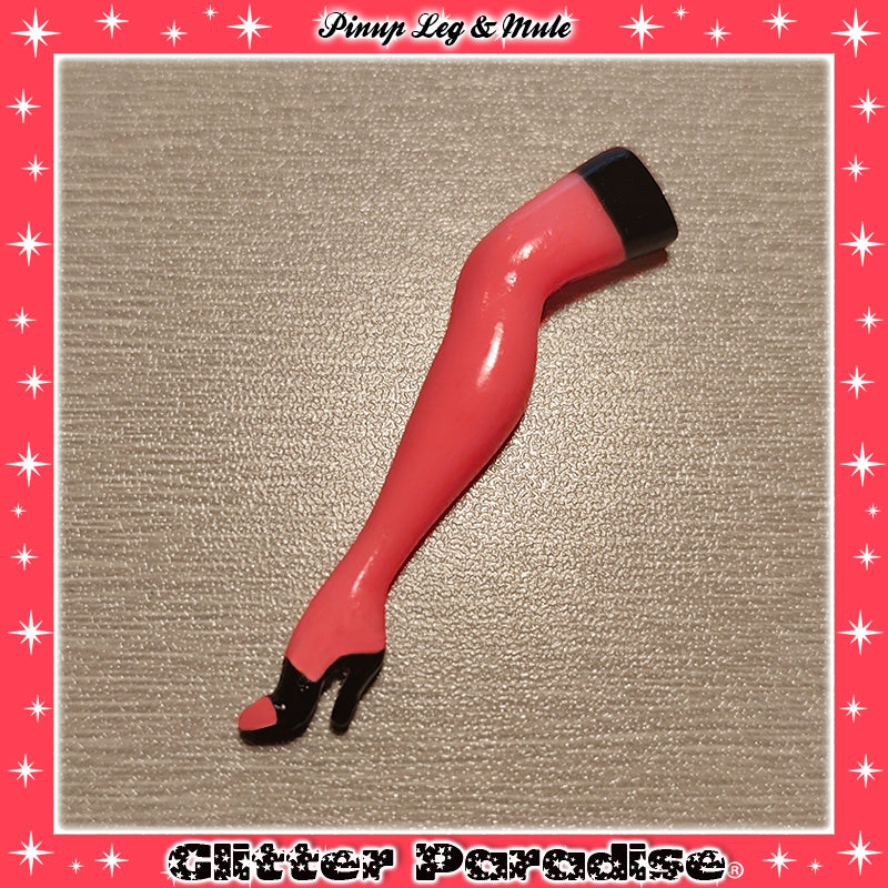 Broche: Pinup Leg Color