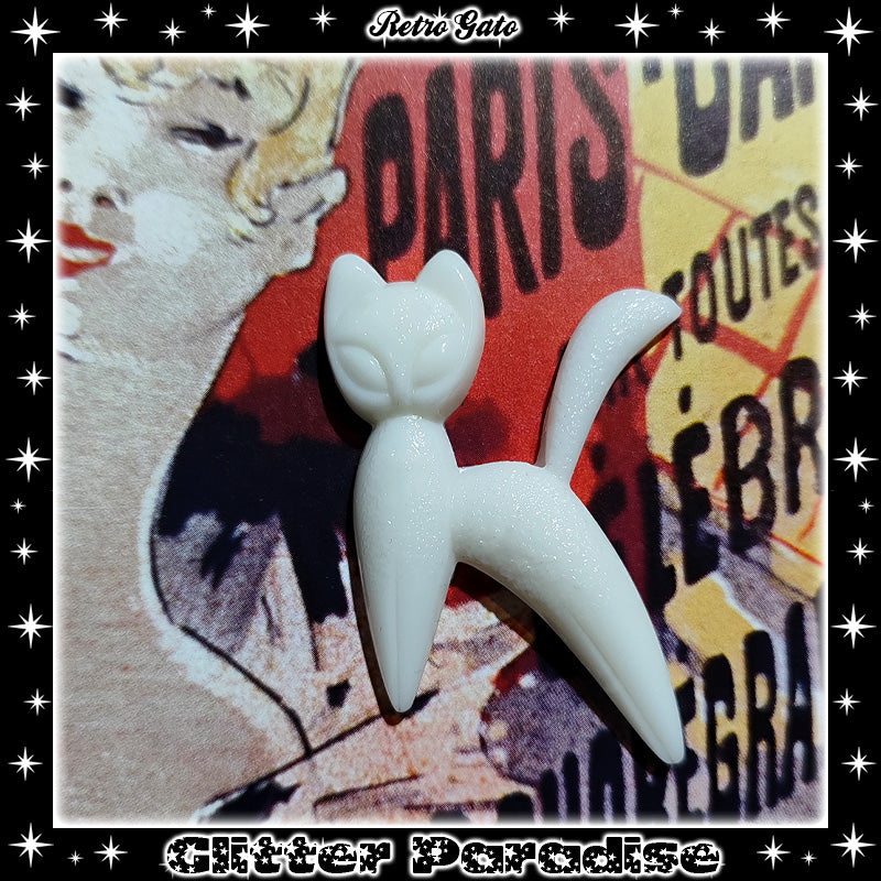 Broche: Retro Gato