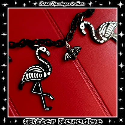 Necklace: Dead Flamingos and Bats