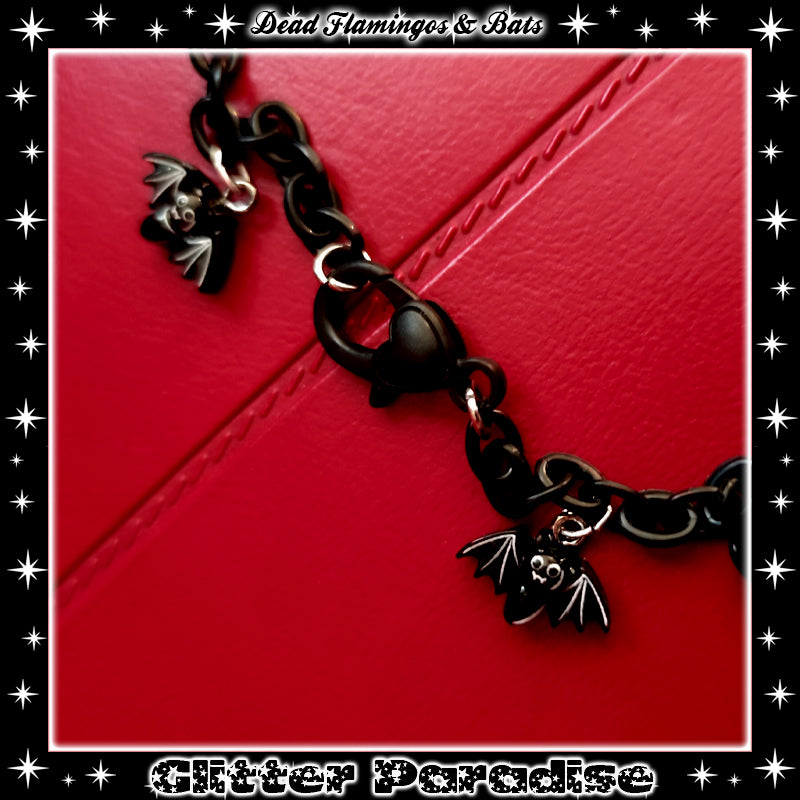 Necklace: Dead Flamingos and Bats