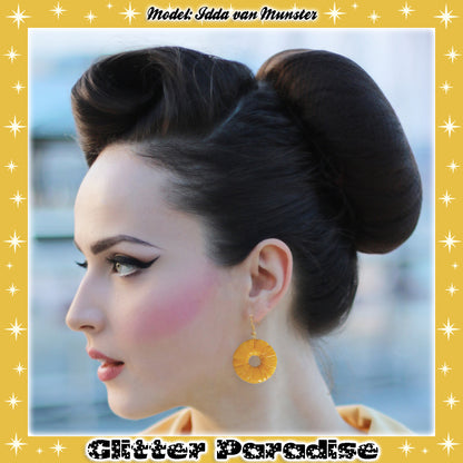 Earrings: Pineapple Slice