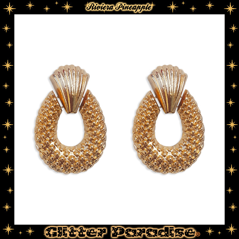 Pendientes : Giant Pineapple Slice
