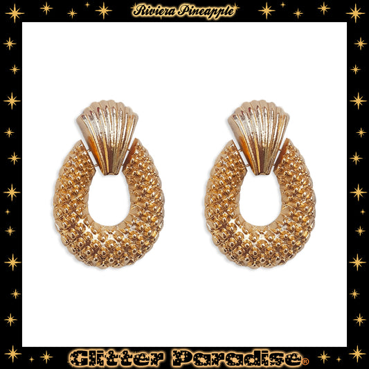 Pendientes : Giant Pineapple Slice