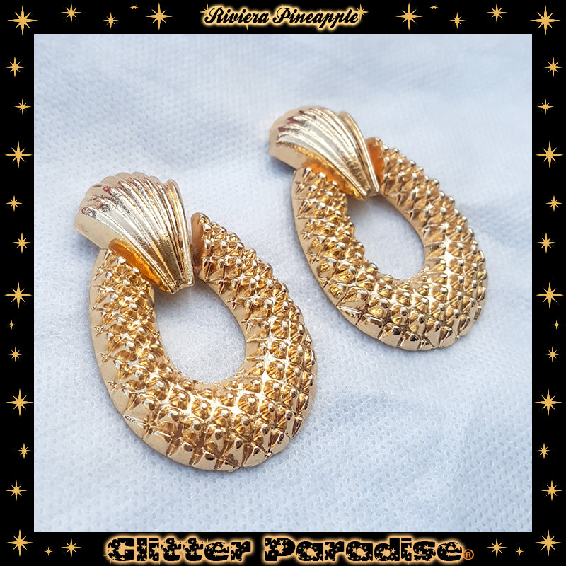 Pendientes : Giant Pineapple Slice