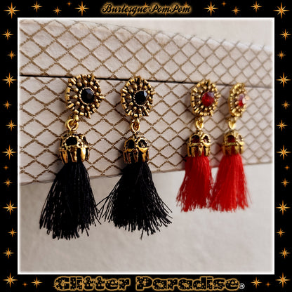 Pendientes: Burlesque Pompom