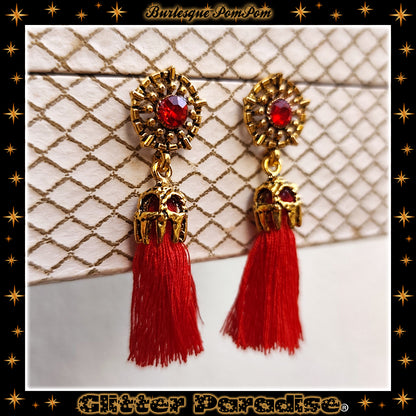 Pendientes: Burlesque Pompom