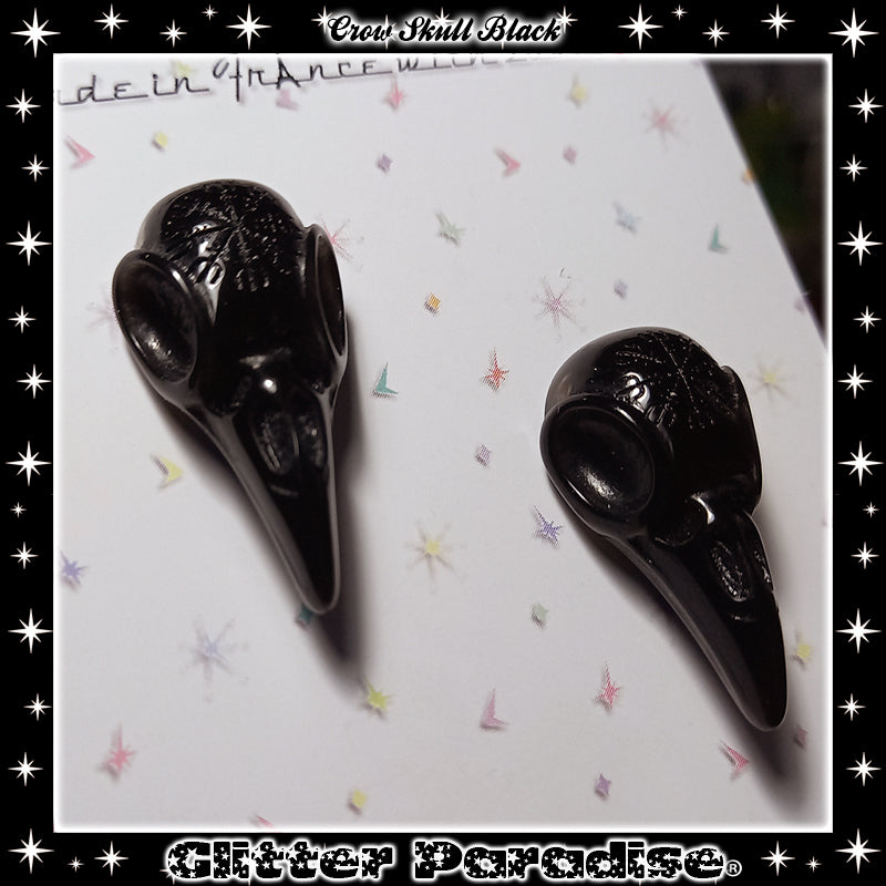 Pendientes: Crow Skull