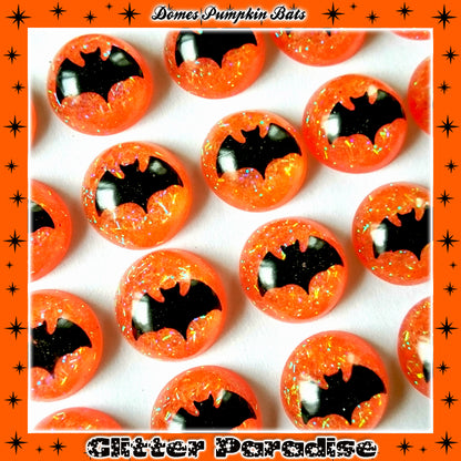 Boucles d'Oreilles : Dome Pumpkin Bat