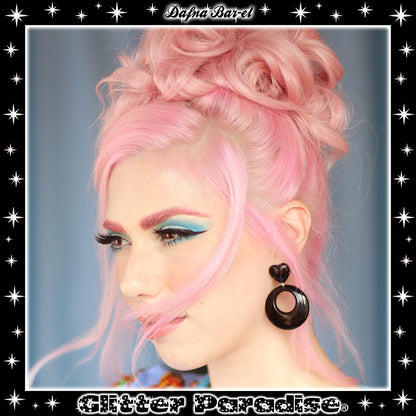 Pendientes: Fakelite Hoops & Heart